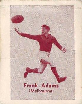 1957 Jonco Footy Shorts #3 Frank Adams Front